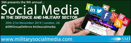 9th annual Social Media in the Defence and Military Sector 2019