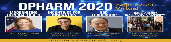 DPHARM: Disruptive Innovations in Clinical Trials - September 22-23, 2020 - Virtual