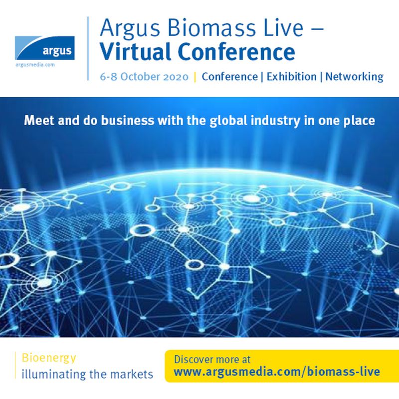 Argus Biomass Live - Virtual Conference 2020 | Conference | Exhibition | Networking Event