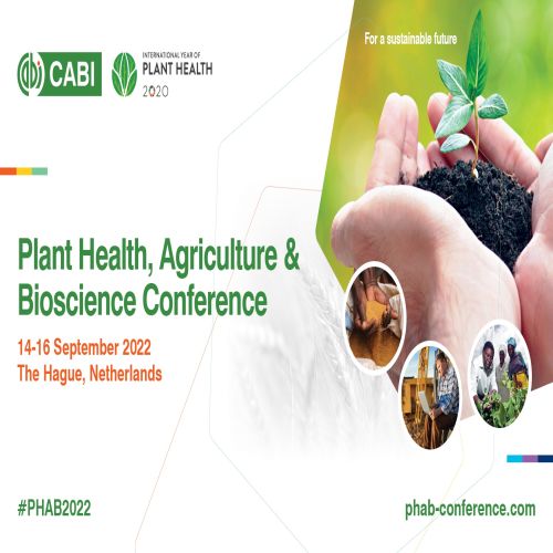 PHAB 2022: Plant health, Agriculture and Bioscience Conference - September 2022
