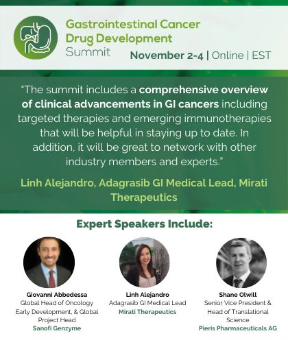 Gastrointestinal (GI) Cancer Drug Development Summit - FREE FOR DRUG DEVELOPERS, RESEARCHERS & NFP