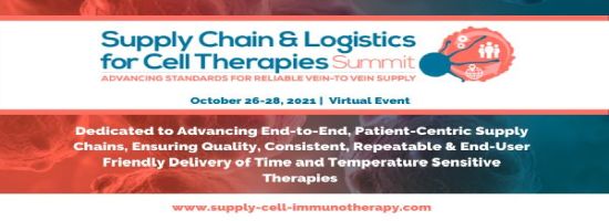 Supply Chain and Logistics for Cell Therapies Summit
