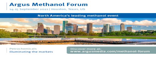 Argus Methanol Forum | Four Seasons Hotel Houston, Texas, US | 14-15 September 2021