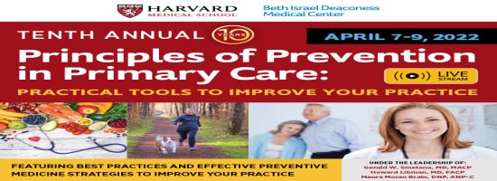 Principles of Prevention in Primary Care: Practical Tools to Improve Your Practice