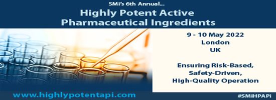 SMi's 6th Annual Highly Potent Active Pharmaceutical Ingredients