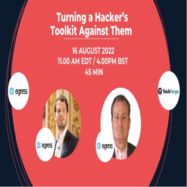 Live Webinar - Turning a Hacker's Toolkit Against Them