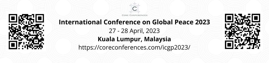 International Conference on Global Peace 2023