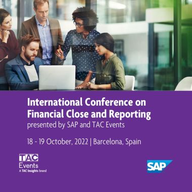 International Conference on Financial Close and Reporting, presented by SAP and TAC Events