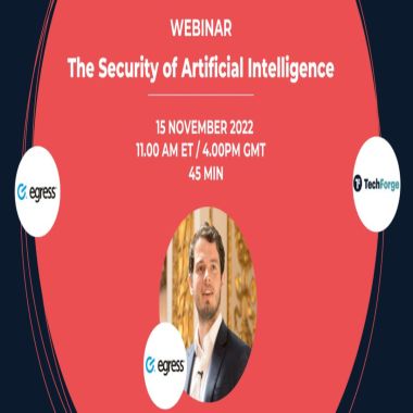 Webinar - The Security of Artificial Intelligence