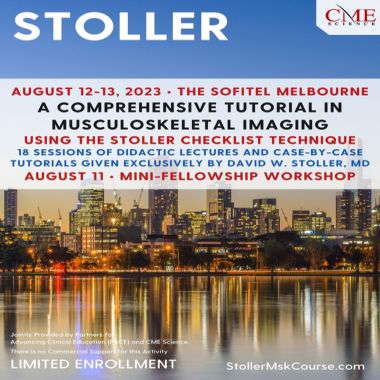 STOLLER: A Comprehensive Tutorial in Musculoskeletal Imaging Using the Stoller Checklist Technique
