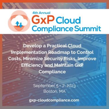 4th GxP Cloud Compliance Summit