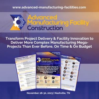 Advanced Manufacturing Facility Construction 2023