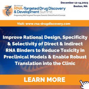 6th RNA-Targeted Drug Discovery and Development Summit