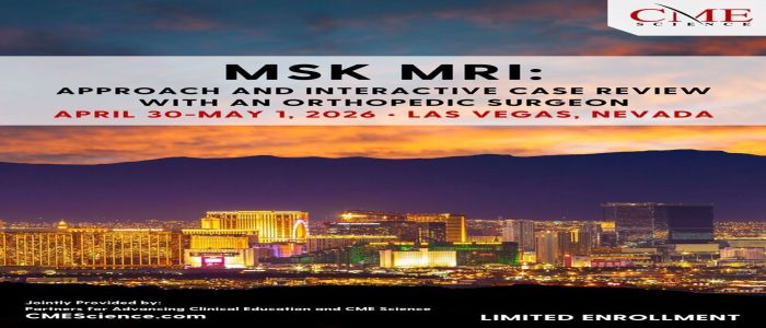 MSK MRI: Approach and Interactive Case Review with an Orthopedic Surgeon