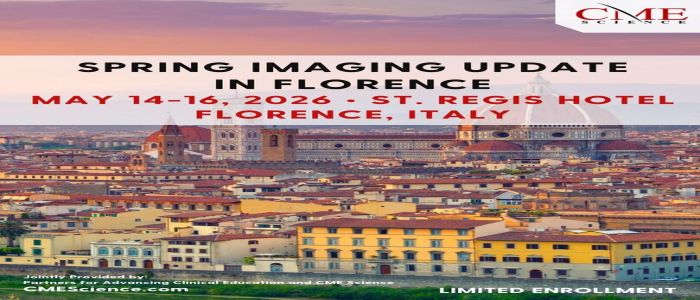 Spring Imaging Update in Florence, St. Regis Hotel 2026