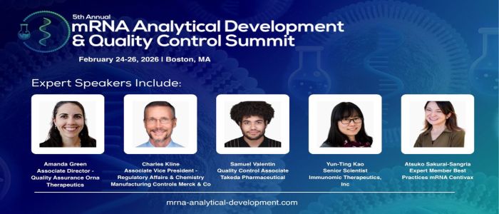 5th mRNA Analytical Development and Quality Control Summit