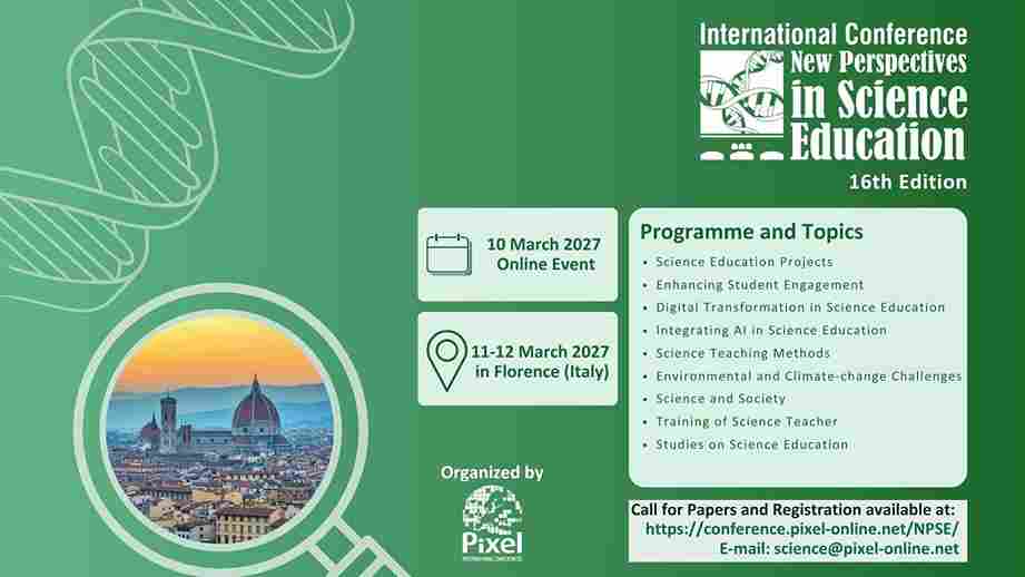 NPSE 2027 | New Perspectives in Science Education 16th Edition - International Conference