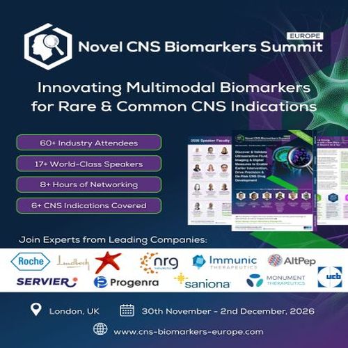 Novel CNS Biomarkers Summit Europe