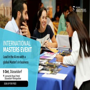 Ready to lead in the AI era? Your success Master's journey starts at Access Master Dusseldorf