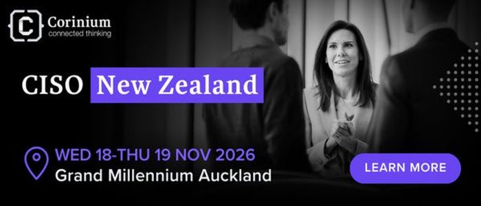 CISO New Zealand 18-19 November 2026, Grand Millennium, Auckland