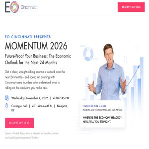 Momentum 2026: Future-Proof Your Business; The Economic Outlook for the Next 24 Months