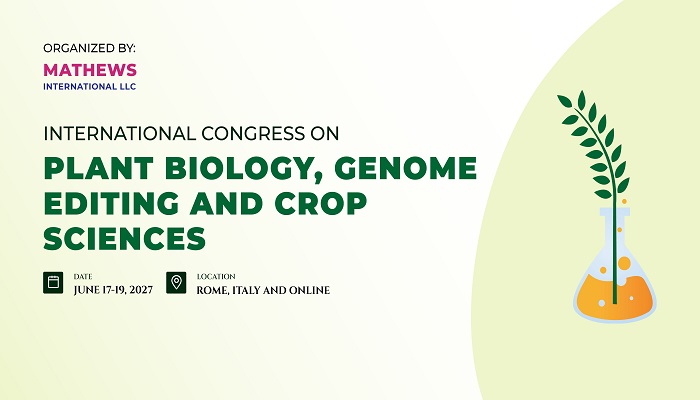 International Congress on Plant Biology, Genome Editing and Crop Sciences