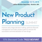 3rd New Product Planning Summit