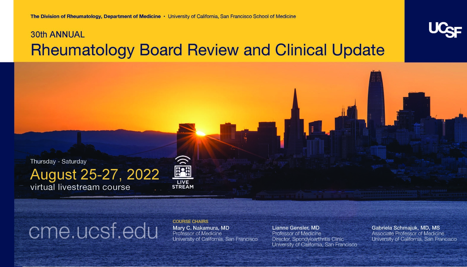 UCSF Rheumatology Board Review and Clinical Update