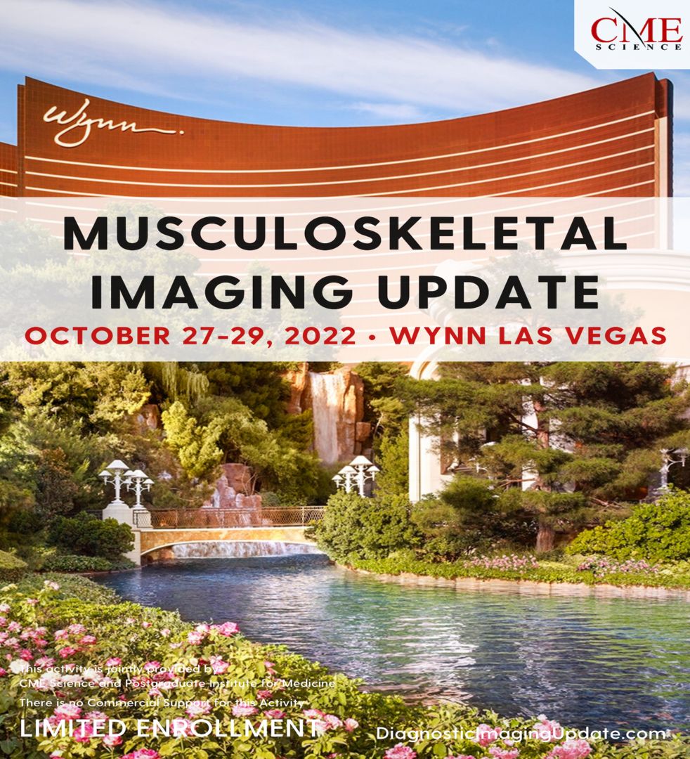 Musculoskeletal Imaging - October 27-29, 2022