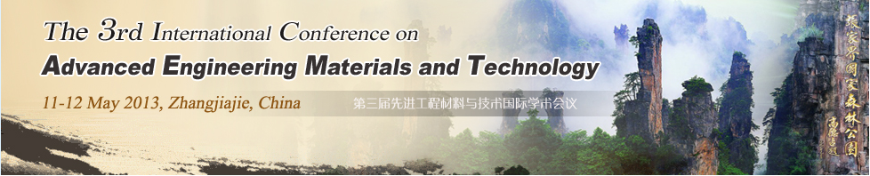 3rd Int. Conf. on Advanced Engineering Materials and Technology