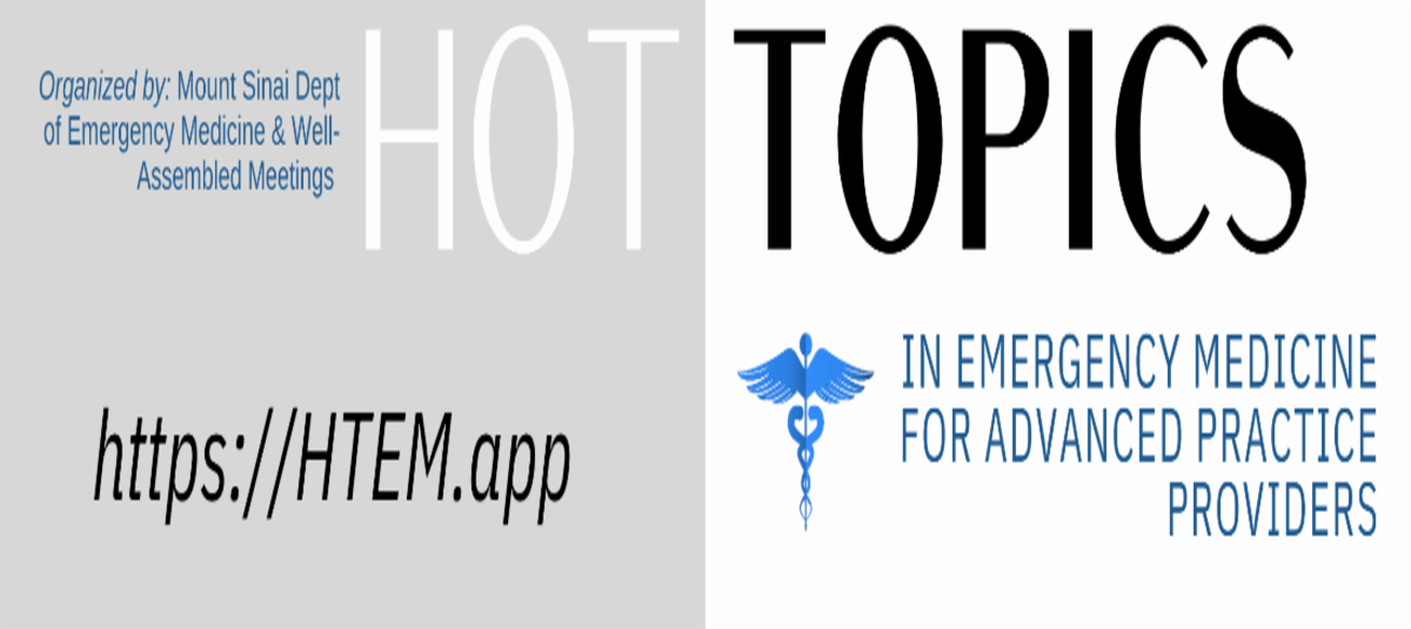 (HTEM) for Advanced Practice Providers-Hybrid (Virtual and Live) Event, March 21, 2026, NYC