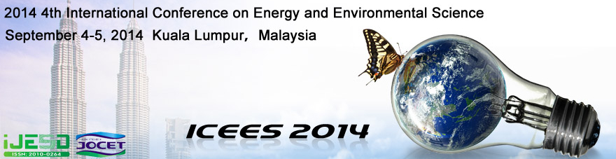 4th Int. Conf. on Energy and Environmental Science