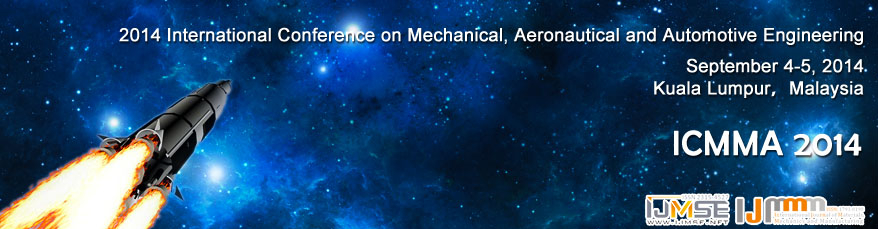 Int. Conf. on Mechanical, Aeronautical and Automotive Engineering