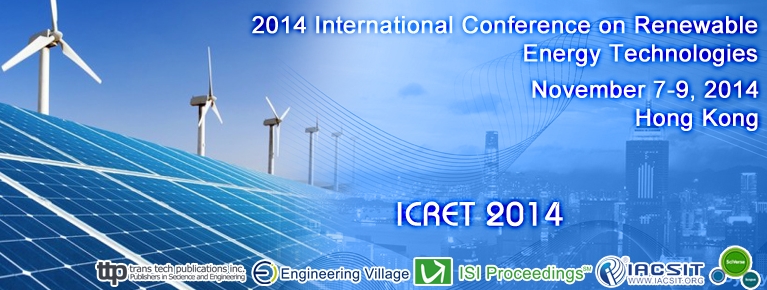 Int. Conf. on Renewable Energy Technologies