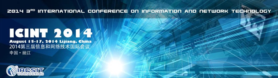 3rd Int. Conf. on Information and Network Technology