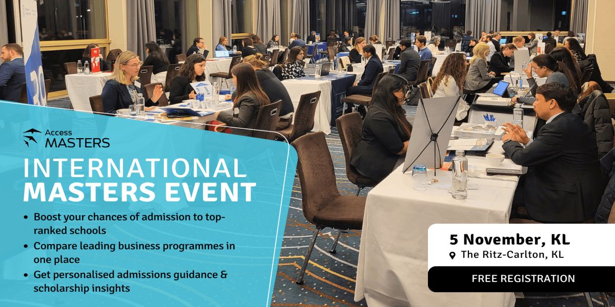 CHOOSE YOUR DREAM MASTER'S PROGRAM ON NOVEMBER 5TH - KUALA LUMPUR