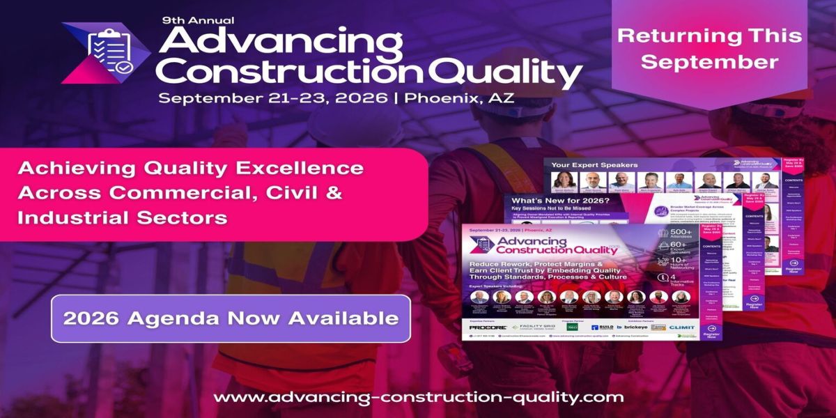 Advancing Construction Quality 2026