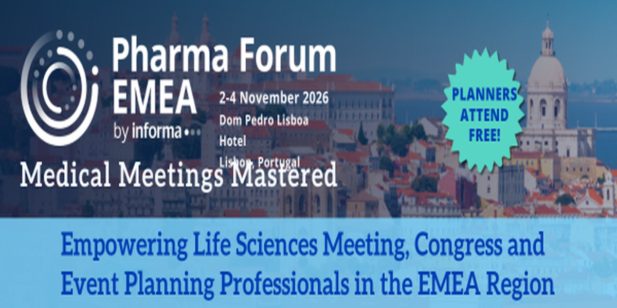Pharma Forum EMEA 2026: Uniting Meeting, Congress, and Event Profs within Life Sciences