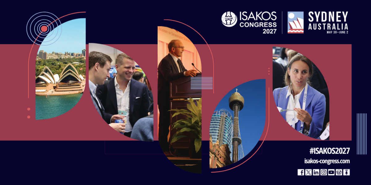 16th Biennial ISAKOS Congress (ISAKOS Congress 2027)