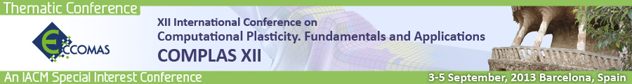 XII Int. Conf. on Computational Plasticity. Fundamentals and Applications