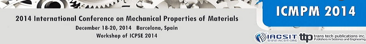 Int. Conf. on Mechanical Properties of Materials