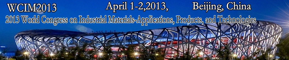 World Congress on lndustrial Materials-Applications