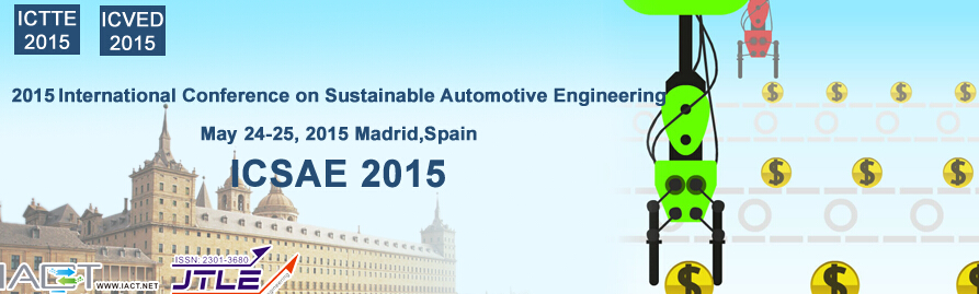 Int. Conf. on Sustainable Automotive Engineering