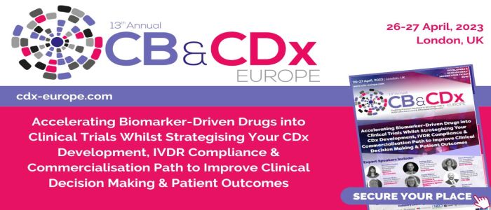 13th World Clinical Biomarker and CDx Europe Summit 2023