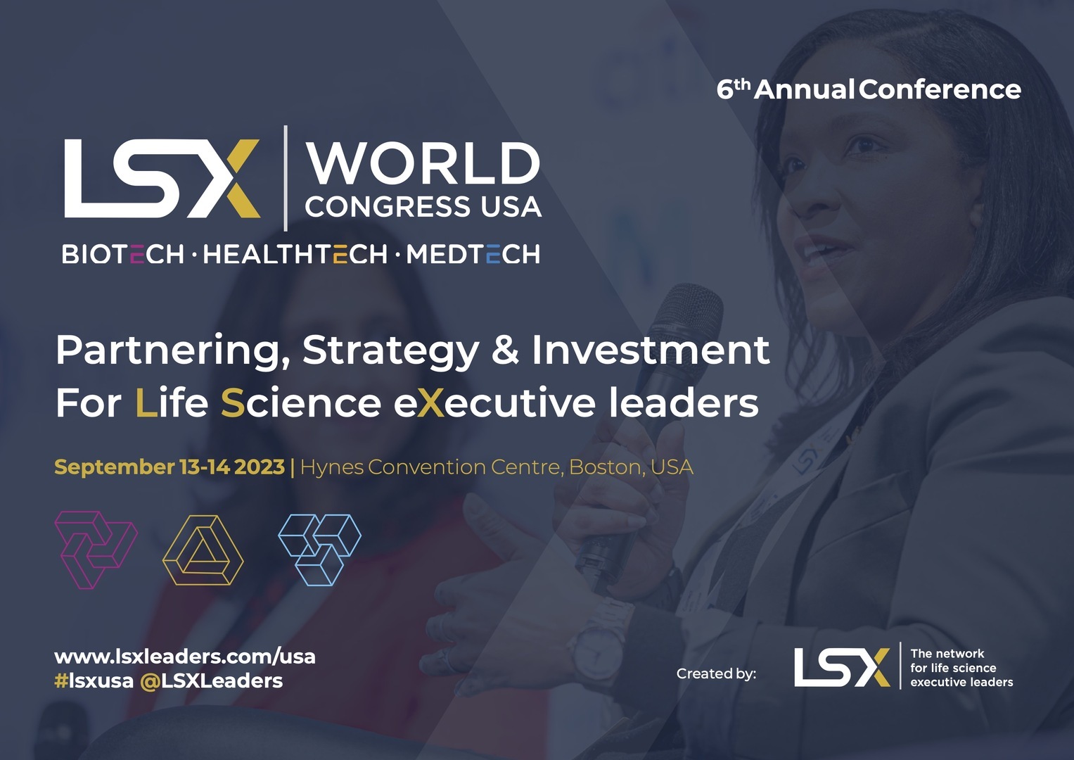 LSX World Congress USA, Boston Sept 2023 - Biotechnology, Medical Devices, Digital Health Investment