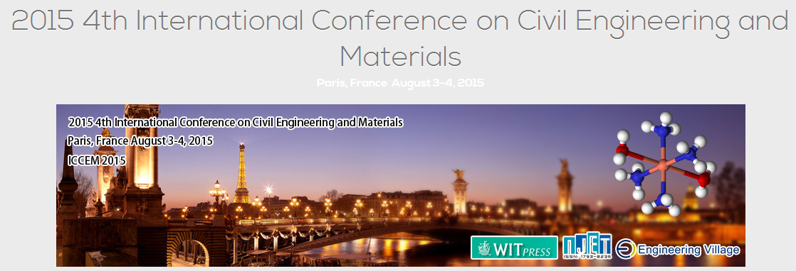 4th Int. Conf. on Civil Engineering and Materials