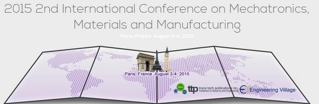 2nd Int. Conf. on Mechatronics, Materials and Manufacturing