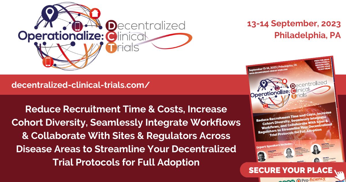 4th Operationalize Decentralized Clinical Trials Summit