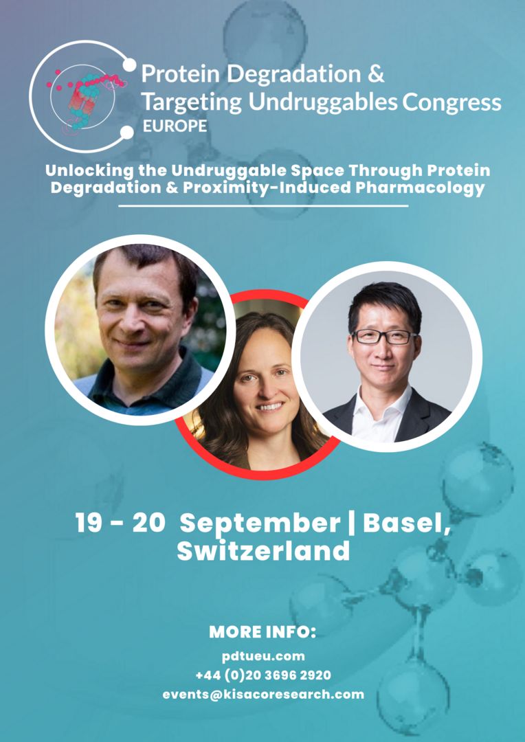 Protein Degradation and Targeting Undruggables European Congress Europe