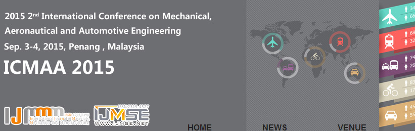 2nd Int. Conf. on Mechanical, Aeronautical and Automotive Engineering